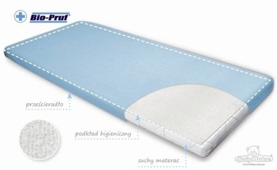 Заштитник за душек MATEX, 60X120 см, бел