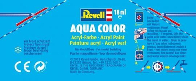 Bojë enamel Revell Clear, transparente, 14ml, blu e çelët