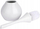Set furçe tualeti Wenko Flask, qeramike, e bardhë