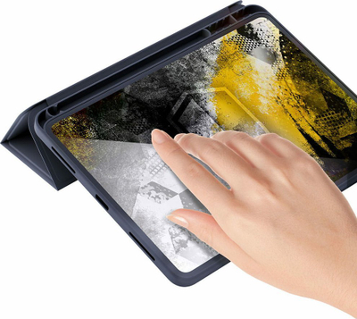 Mbulesë tablet 3MK Soft për Samsung Galaxy Tab A9+ 12", me Wake Sleep, e zezë