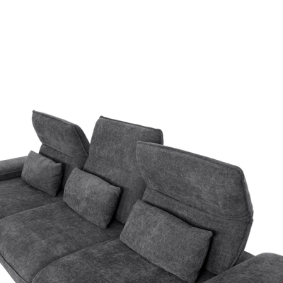 Divan-Shtrat këndor Convert (i majtë) 283×188×100 cm (HM3268.03L), gri