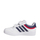 Atlete për kalamaj Adidas Hoops 4.0 Jr JI3484, me rripa me ngjitës, të bardha me blu