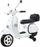 Motor elektrik lodër Gazelo Vespa G137446, për fëmijë, me rrota ndihmëse, i bardhë
