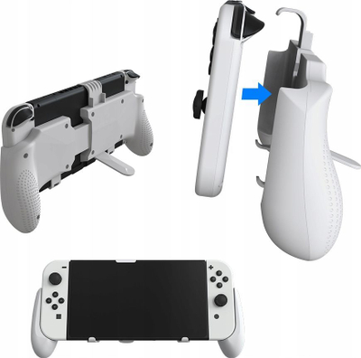 Mbajtëse për Nintendo Switch JYS, OLED, i bardhë