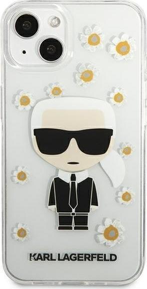 Mbrojtëse telefoni Karl Lagerfeld KLHCP13SHFLT për iPhone 13 mini 5.4\", TPU, transparente