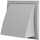 Kapak ventilimi Bel-Sol 5\", me kapak shiu, me flap, plastikë ABS gri