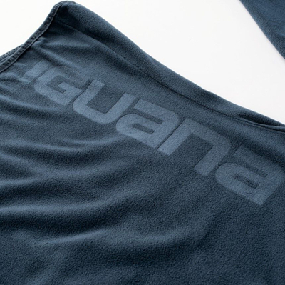Bluzë fleece për gra Iguana Vilos W, 100% poliester, jakë e ngritur, blu e errët