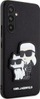 Mbulesë telefoni Karl Lagerfeld Saffiano Karl &amp; Choupette për Samsung Galaxy A34 5G, lëkurë ekologjike, e zezë
