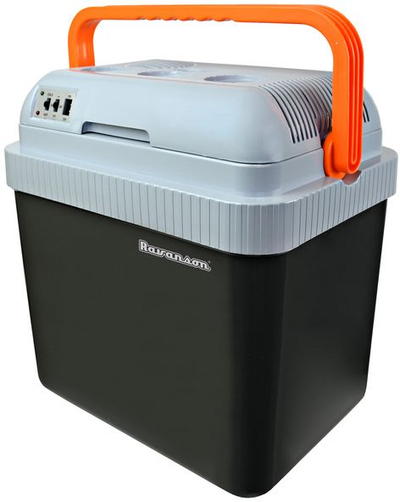 Frigorifer turistik Ravanson CS-24S, 24L, ftohje dhe ngrohje, gri