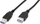 Kabllo DigitusUSB-A - USB-A, 1.8m, e zezë