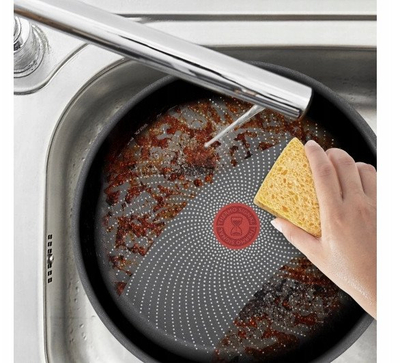 Tава Tefal Start Easy, 28cm, за индукција, црна