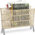 Mbajtëse revistash Zeller Magazine Rack, dizajn boho, material i lehtë, shumëngjyrëshe