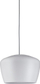 Abazhur varëse Paulmann URail 2Easy Pom, 35 cm, metal, i bardhë mat