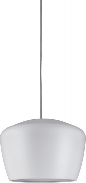 Abazhur varëse Paulmann URail 2Easy Pom, 35 cm, metal, i bardhë mat