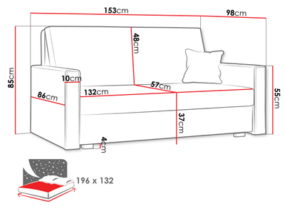 Divan VIVA PIANO III