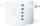 Karikues muri 3MK Car Mobile Phone Charger, 140W, 3x USB C 2x USB, i bardhë