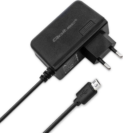 Karikues muri Qoltec Mains, 15W, 5V 3A, micro USB, i zi