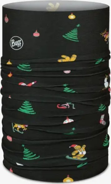 Shall multifunksional Buff Original Ecostretch Alnob Holidays 2023, material i riciklum, elastik, shumëngjyrësh