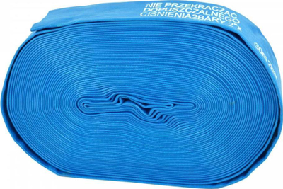 Zorrë uji Geko G70014, gome PVC 30m 2", 2 bar, blu