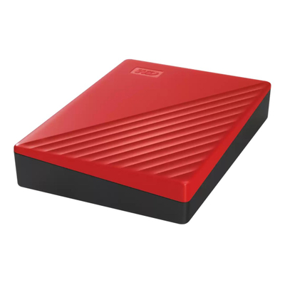 Hard disk i jashtëm WD My Passport 6TB, 2.5", USB 3.0, i kuq