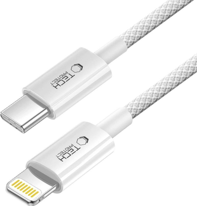 Kabllo Lightning Tech Protect Ultraboost Lite, PD 27W 3A, 100cm, gri