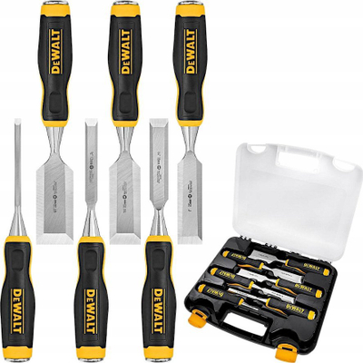 Set daltash për dru DeWalt DWHT16852-9, 6 copë, me kuti transporti