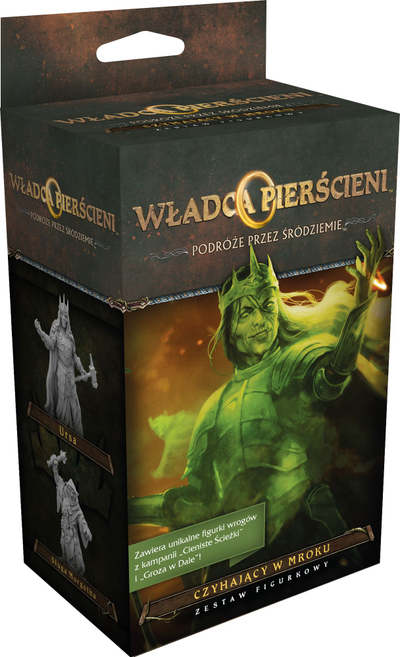 Zgjerim figurash The Lord of the Rings Journeys in Middle-earth Lurking in the Dark, 3 miniatura, set kartash, shumëngjyrësh