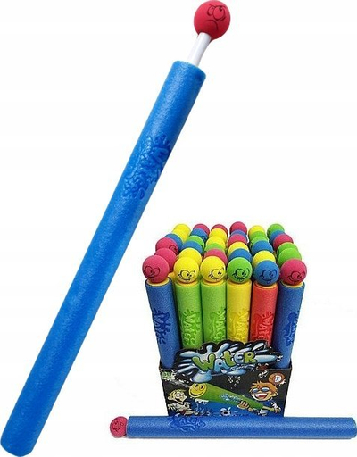 Lodër shiringë uji shkumë Adar, 36.5cm, set 36 copë, shumëngjyrëshe