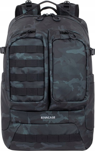 Rrugacak Sherwood 7661NAV, 32L, për laptop 17.3", Navy Camo