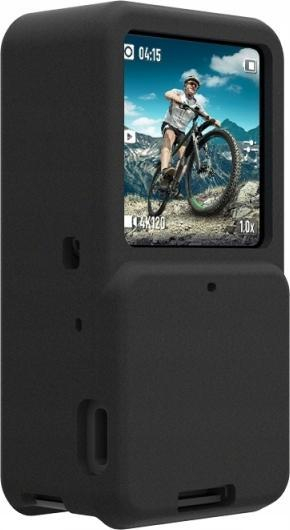Këllëf silikoni Puluz PU573B për DJI Action 2 Power Combo, mbrojtës, i zi