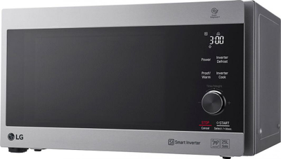 Furrë me mikrovalë LG MH6565CPS, 25L, me grill, inox argjendi