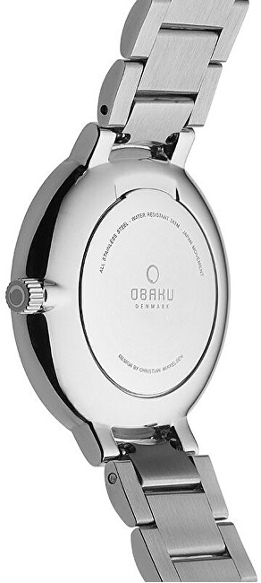 Orë goca Obaku V189LXCPSC, e argjendtë