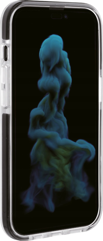 Këllëf telefoni Vivanco Rock Solid për iPhone 14 Plus, TPU, mbron nga rëniet deri 2 m, transparent me të zezë