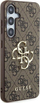 Kapak telefoni Guess 4G Metal Logo, për Samsung Galaxy A35 5G, PU, kafe