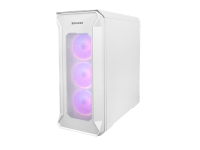 Kutia kompjuterike Genesis Irid 505 ARGB V2, midi tower, xham i temperuar, e bardhë