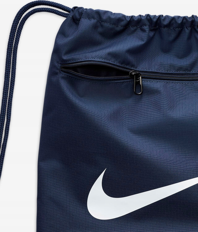 Çantë sportive Nike Brasilia 9.5 DM3978 410, gymsack, poliestër, blu navy