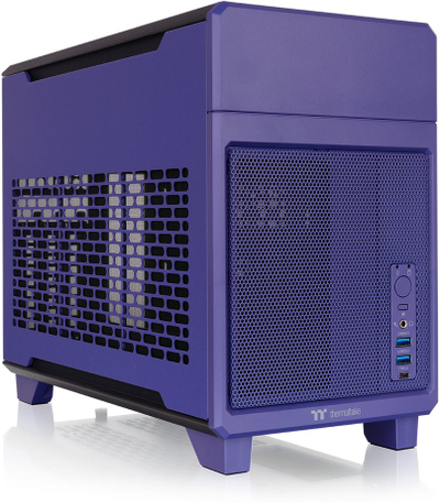 Kuti PC Thermaltake TR100 Future Dusk, Mini ITX, USB 3.0, e purpurt