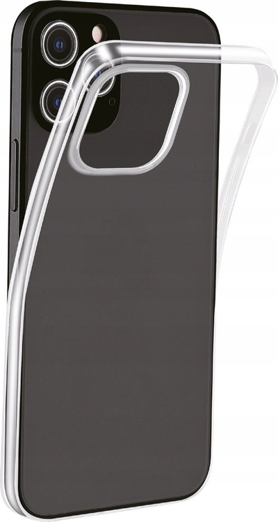 Kapak telefoni Vivanco Super Slim për iPhone 12 Pro Max, TPU, transparent
