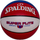 Top basketbolli Spalding Super Flite Ball 76928Z, lëkurë kompozite, sallë, i bardhë kuqe blu