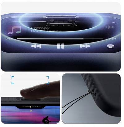 Kapak telefoni Spigen Caseology Nano Pop MagSafe, për iPhone 17 Air iPhone 17 Pro, i zi
