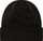 Kapelë beanie New Era Rose Icon Cuff Knit 60580728, akrilik, unisex, e zezë