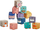 Blloqe sensoriale Woopie Soft Sensory Blocks Animals, set me 12 copë, për foshnje 12+ mujsh, shumëngjyrëshe