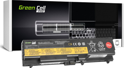 Bateri laptopi Green Cell PRO për Lenovo ThinkPad L430 L530 T430 T530 W530, 5200mAh, 11.1V, e zezë