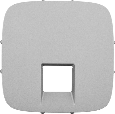 Kapak dekorativ Legrand Valena Allure 755417, për prizë RJ11 RJ45, alumin