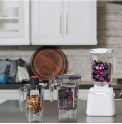 Blender BlendTec Designer 625, 1.3L, kapak WildSide+, i bardhë