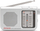 Џебно радио Aiwa RS-55, AM/FM, аналогно, сребрено