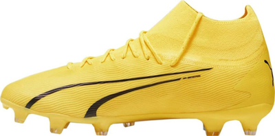 Këpucë futbolli Puma Ultra Pro FG AG M 107422 04, GripControl Pro, për fusha me bar dhe artificiale, të verdha