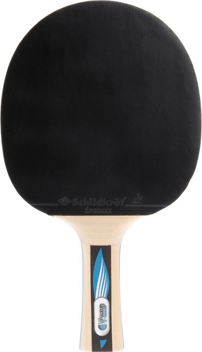 Raketë pingpongu Donic Ovtcharov 900, sfungjer 2.1mm, dorezë ergonomike, kuqe e zezë
