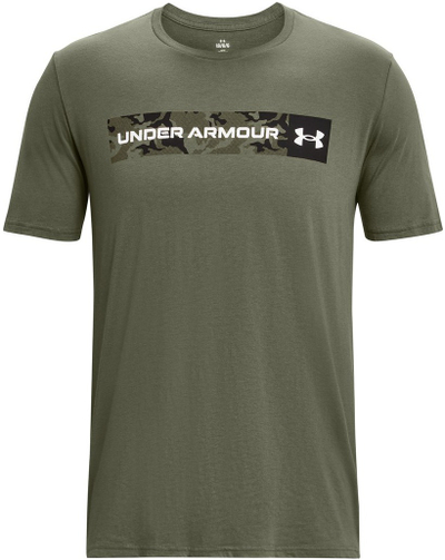 Bluzë Under Armour Camo Chest Stripe, për meshkuj, M, jeshile