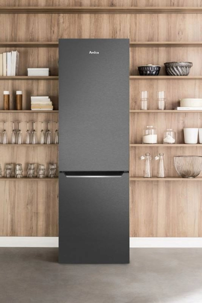 Frigorifer kombinë Amica FK2995.2FTH E, Total NoFrost, SlimSize, i bardhë